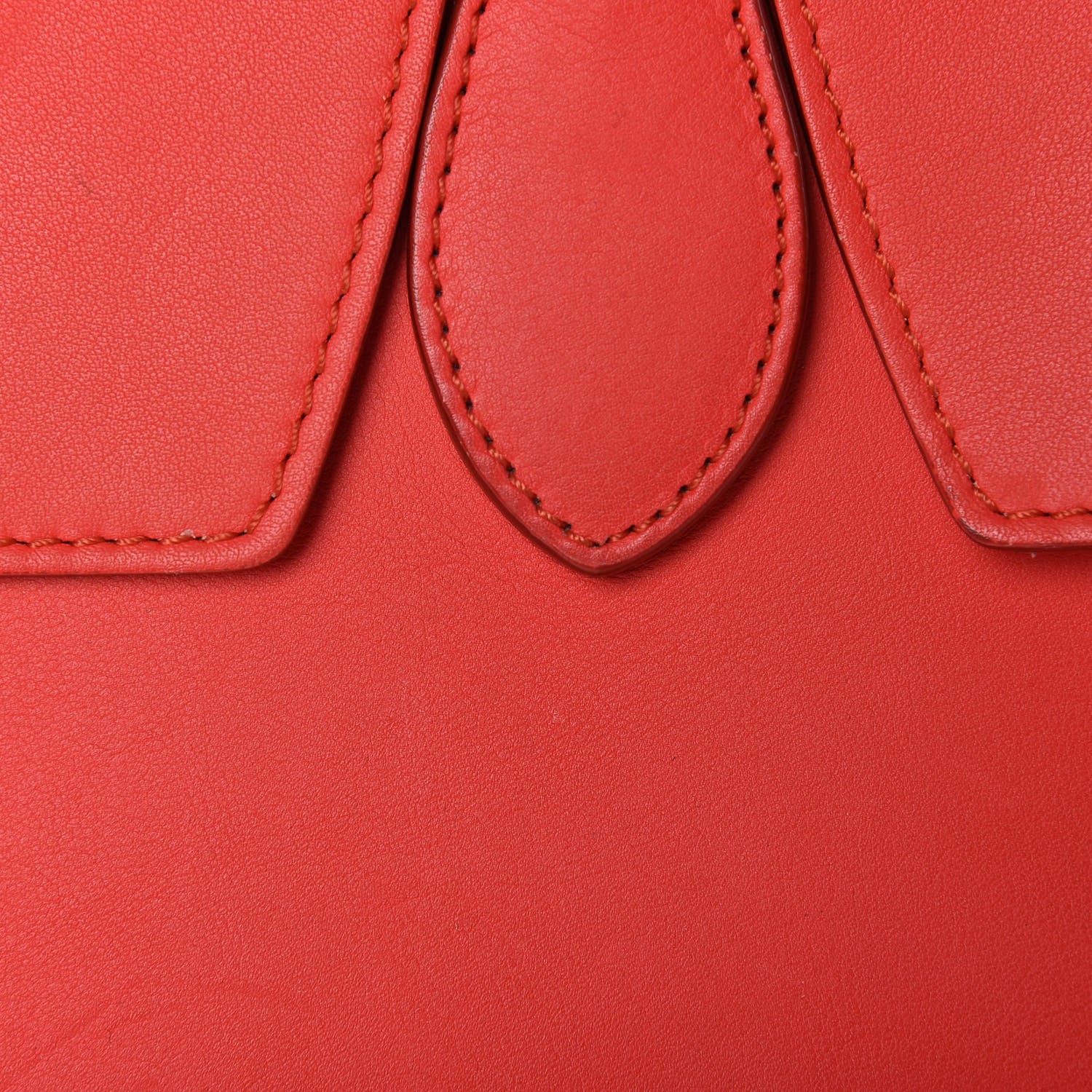Celine Smooth Calfskin Mini Tie Knot Tote Alizarin 16 of 21