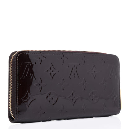 Louis Vuitton Vernis Zippy Wallet Amarante 3 of 16