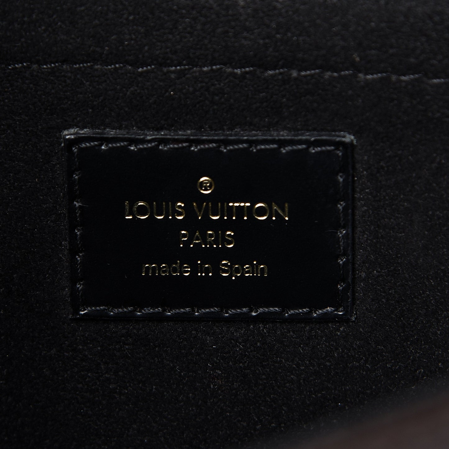 Epi Monogram Saint Michel Black