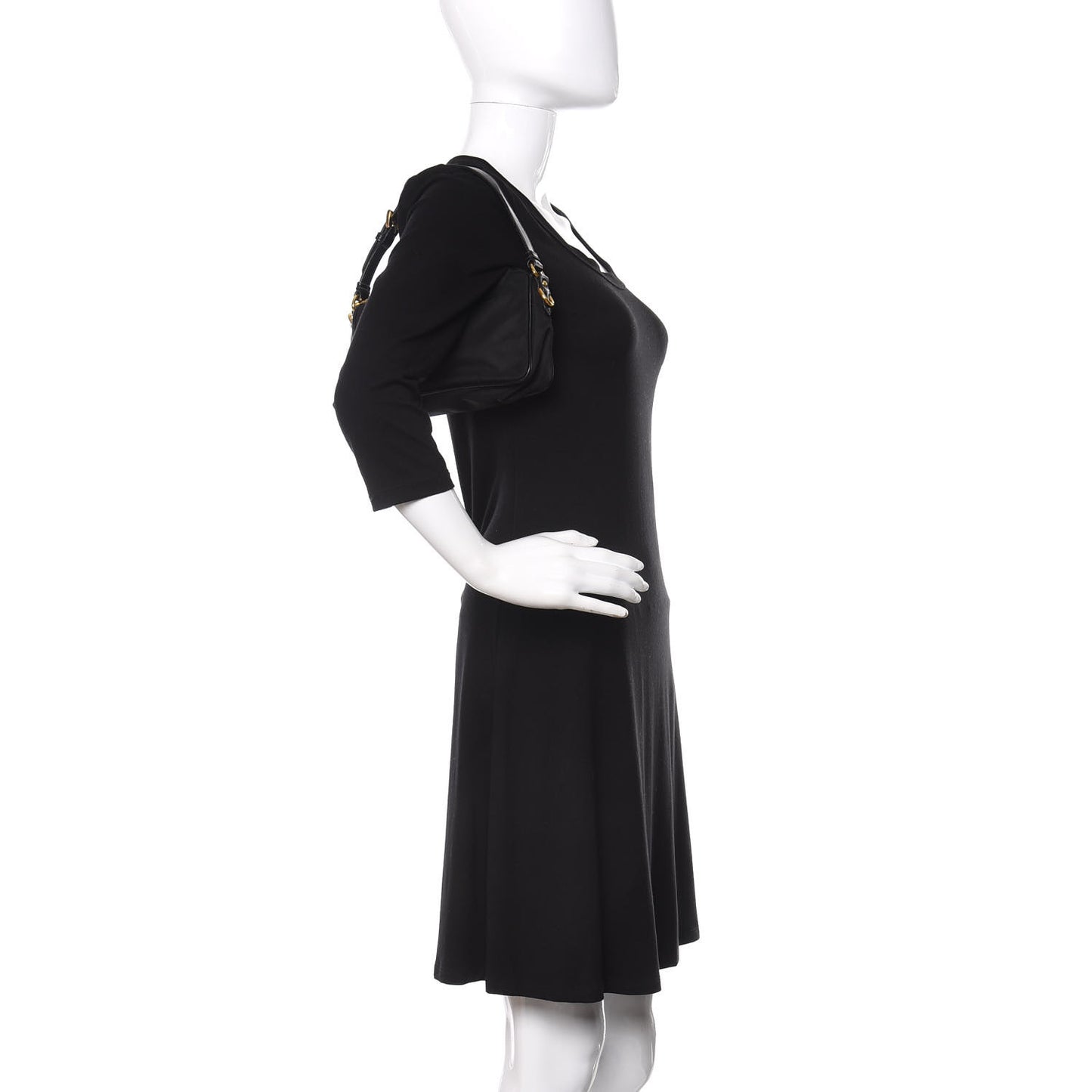 Tessuto Nylon Pochette Black