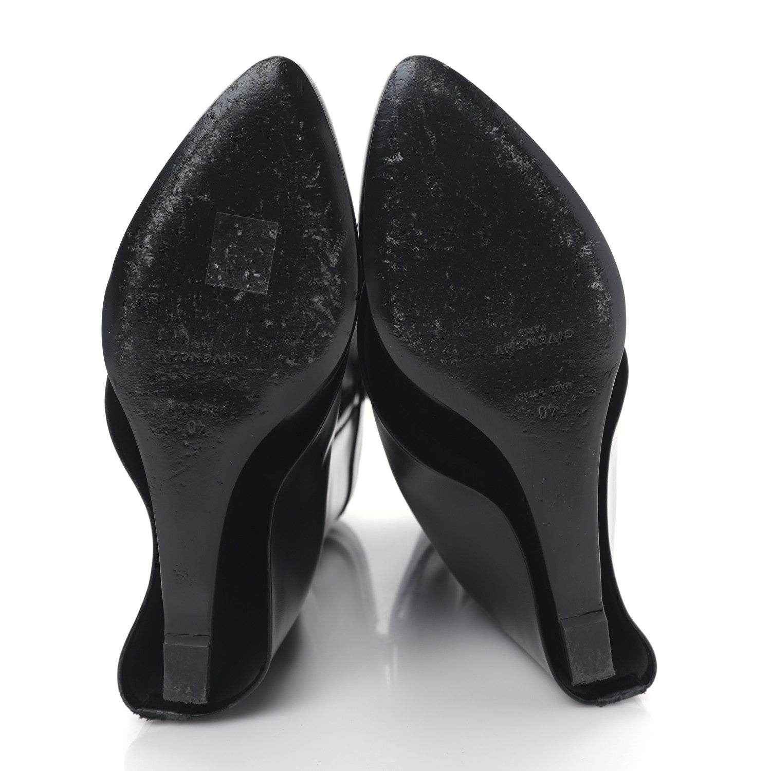 Givenchy Calfskin Shark Lock Ankle Boots 40 Black 5 of 6