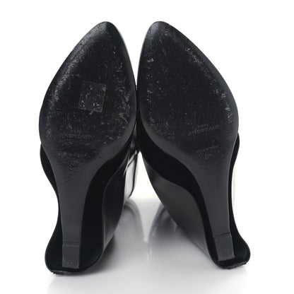 Givenchy Calfskin Shark Lock Ankle Boots 40 Black 5 of 6
