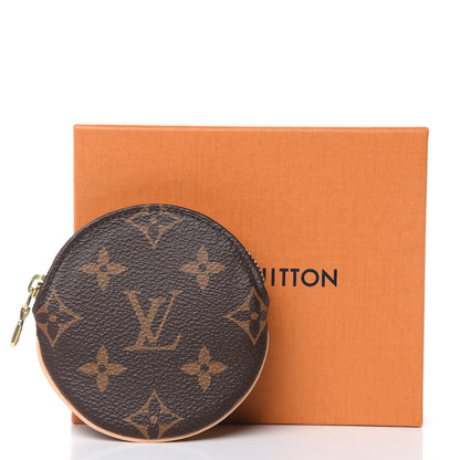 Louis Vuitton Monogram Round Coin Purse 7 of 7