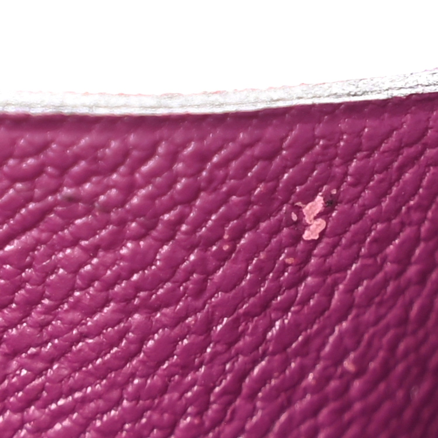Hermes Evercolor Constance Slim Wallet Anemone 9 of 10