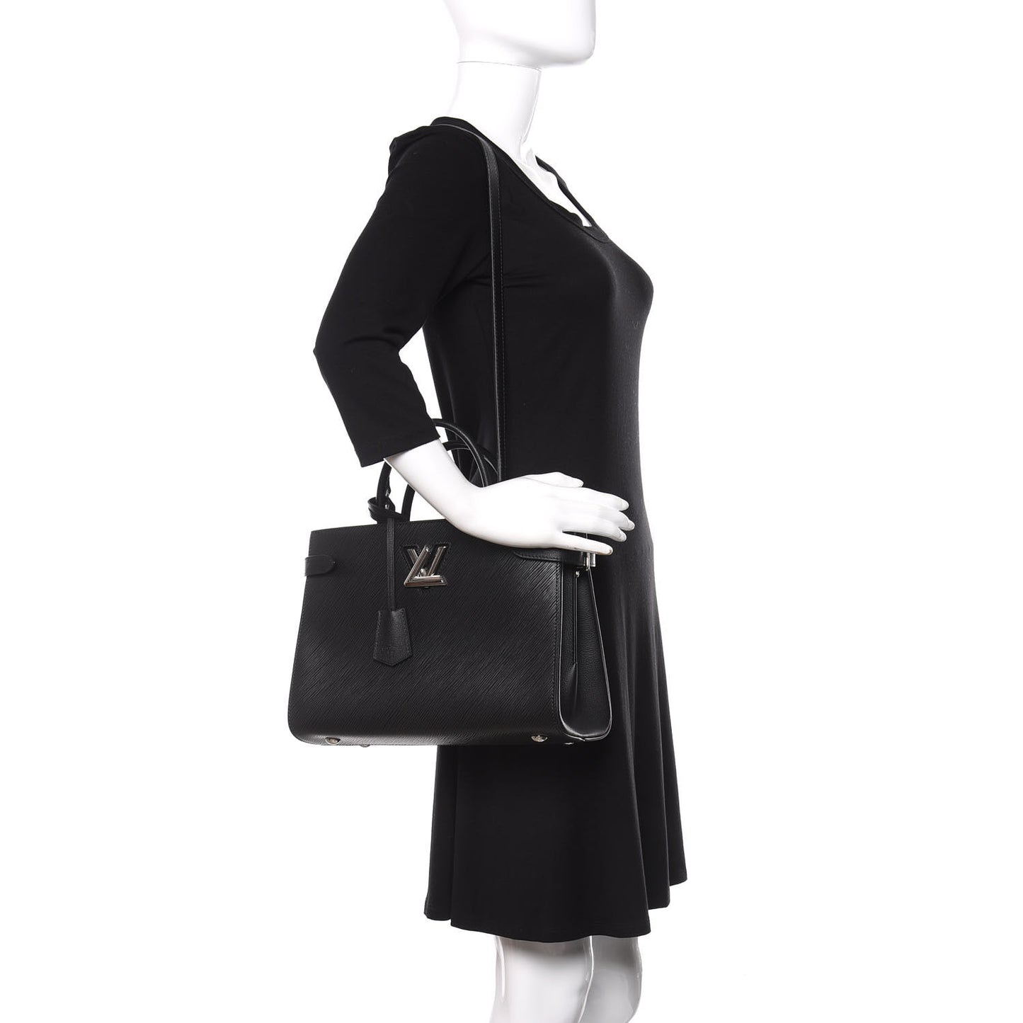 Epi Twist Tote Black