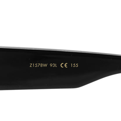 Louis Vuitton Acetate Swarovski Crystal Cyclone Sunglasses Z1578W Black 6 of 8
