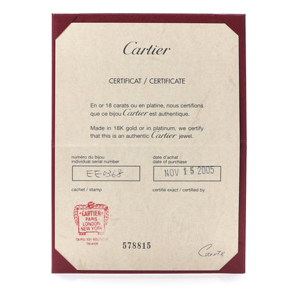 Cartier 18K White Pink Gold 5.5mm Astro LOVE Ring 54 7 5 of 6