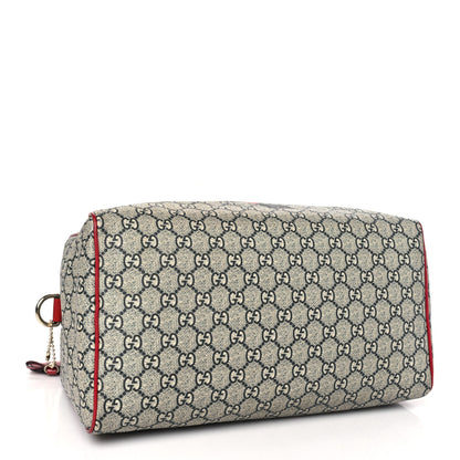 Gucci GG Plus Monogram Tattoo Heart Medium Joy Boston Red 4 of 11