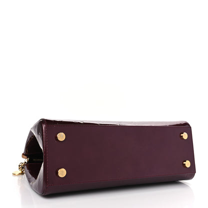 Louis Vuitton Vernis Brea MM Griotte 4 of 8