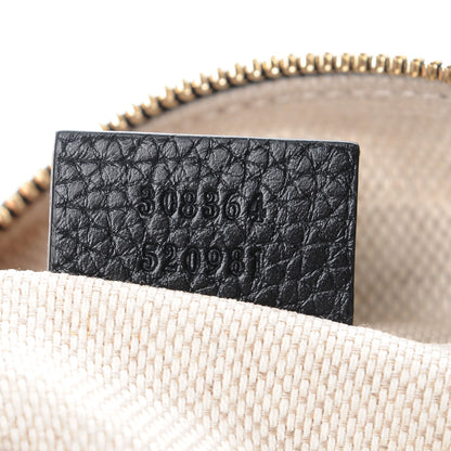 Gucci Pebbled Calfskin Small Soho Disco Bag Black 7 of 8