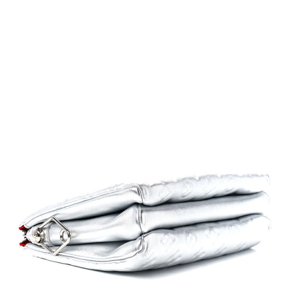 Louis Vuitton Metallic Lambskin Embossed Monogram Coussin PM Silver 4 of 11