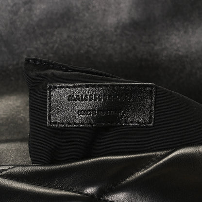 Saint Laurent Lambskin Quilted Sade Puffer Envelope Clutch Black 7 of 11