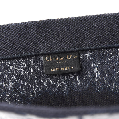 Christian Dior Canvas Embroidered Tie Dye Book Tote Blue Multicolor 8 of 10