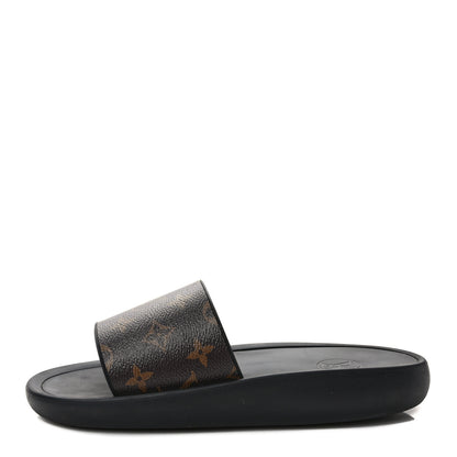 Louis Vuitton Monogram Sunbath Slide Sandals 40 1 of 7