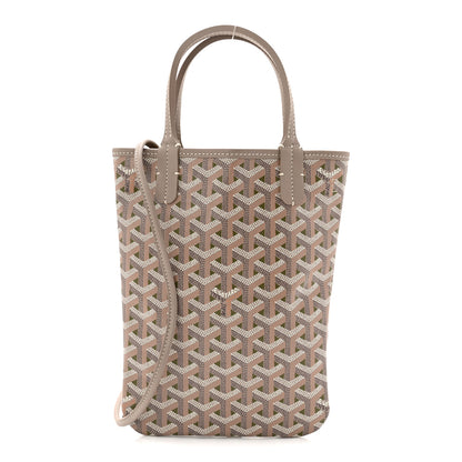 Goyard Goyardine Poitiers Claire Voie Tote Grege Khaki 1 of 10