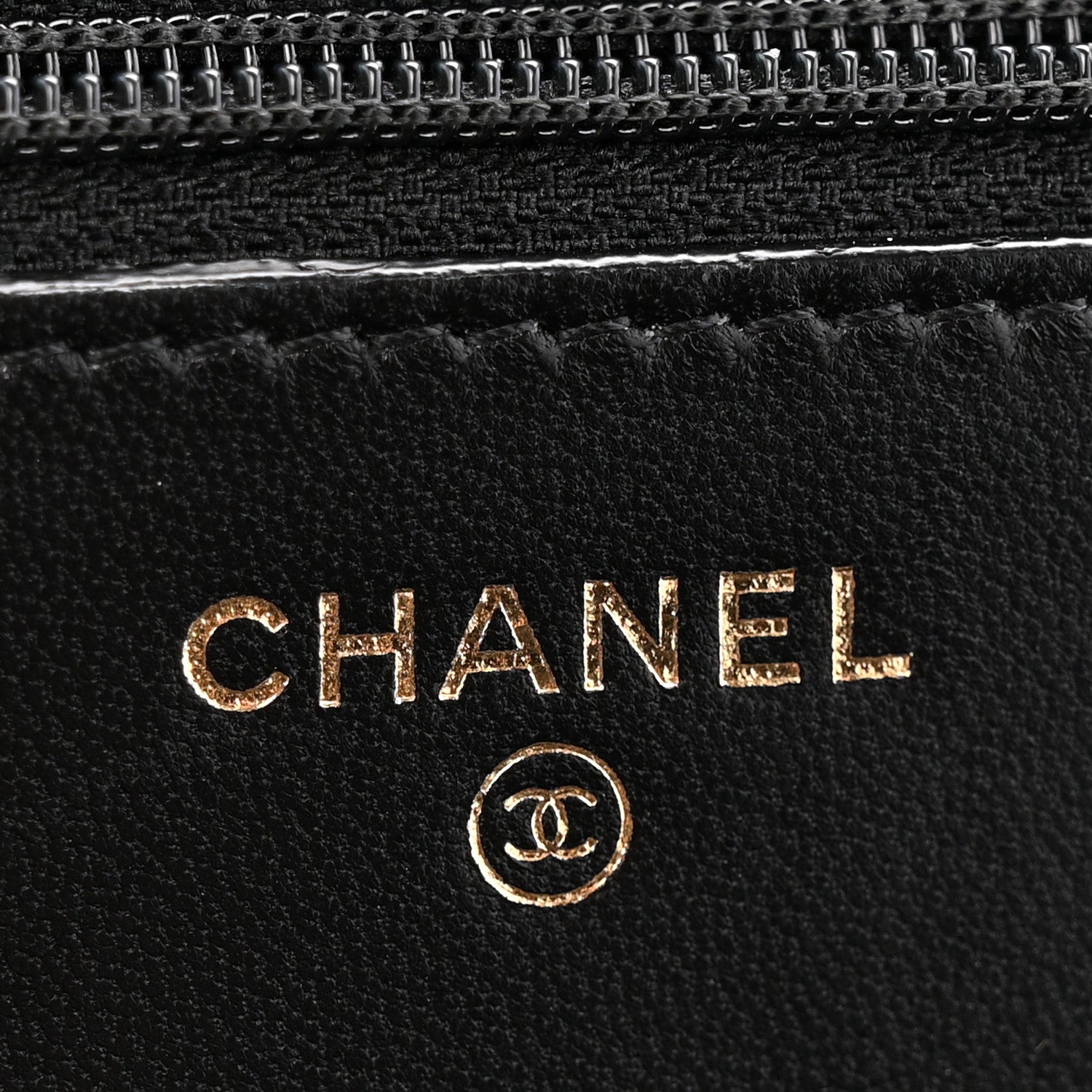 Chanel Lambskin Quilted Trendy CC Wallet On Chain WOC Black 6 of 13