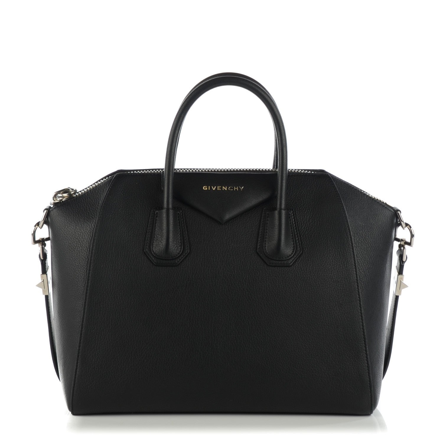 Givenchy Sugar Goatskin Medium Antigona Black 1 of 7