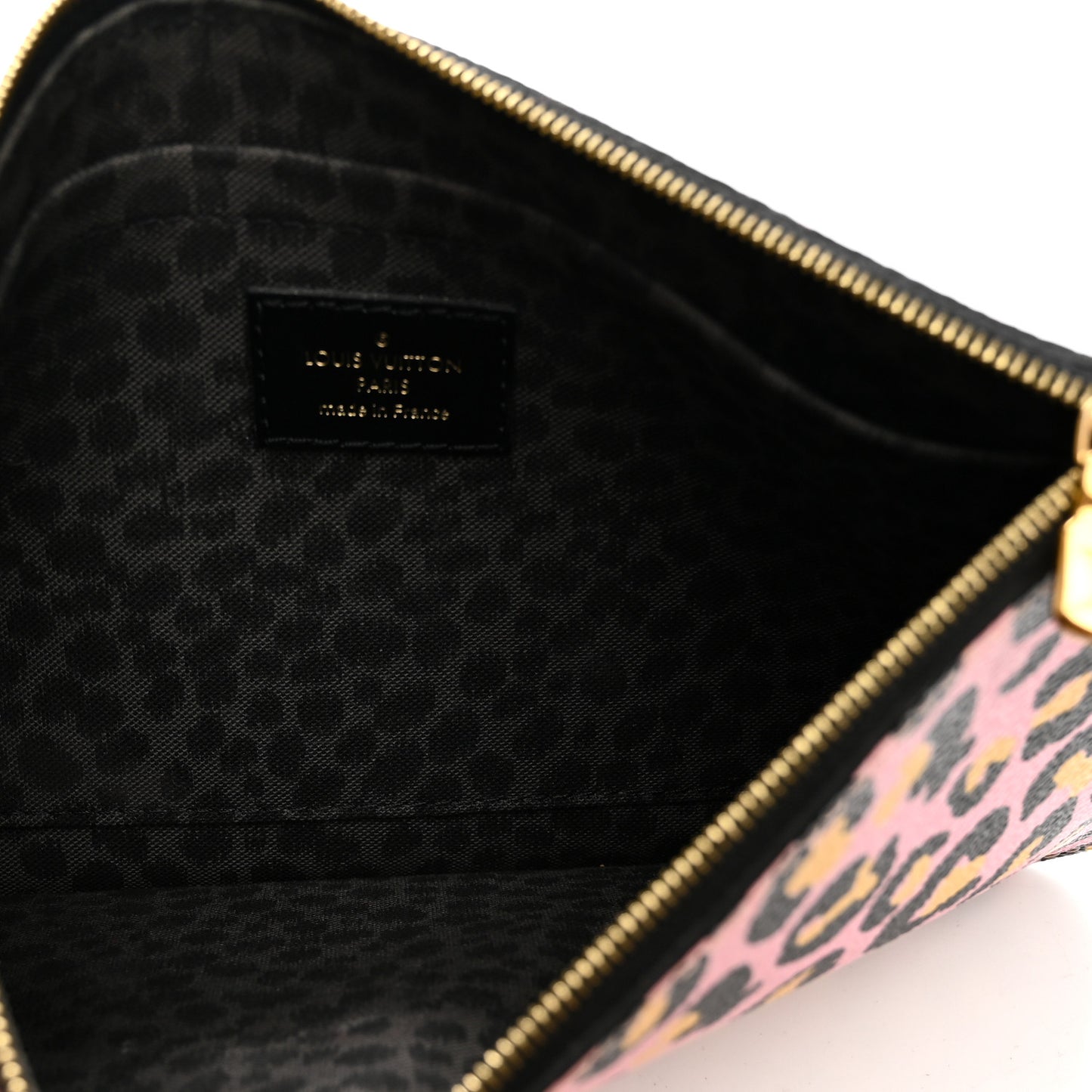 Monogram Giant Wild At Heart Neverfull MM Pochette Black