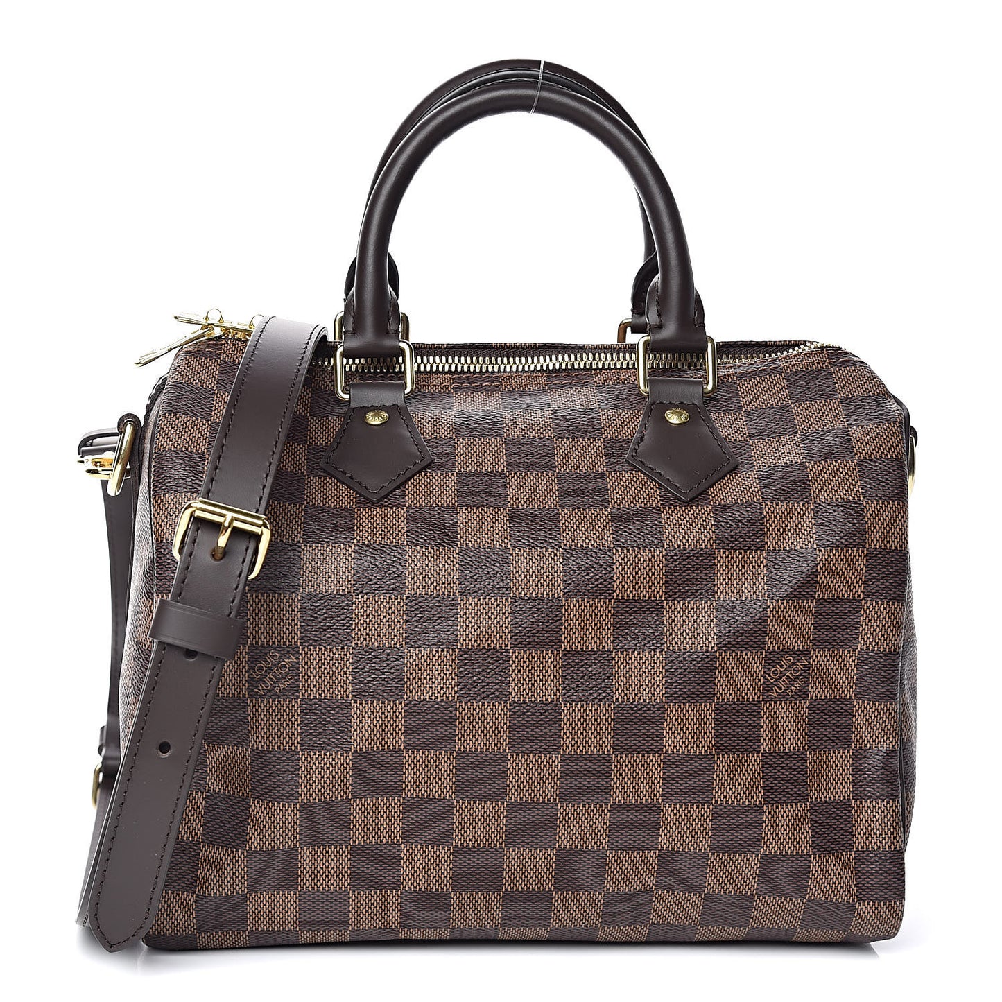 Damier Ebene Speedy Bandouliere 25
