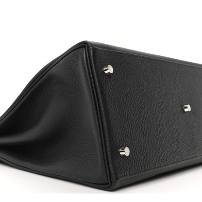 Hermes Togo Maxi Kelly Retourne 42 Black 9 of 11