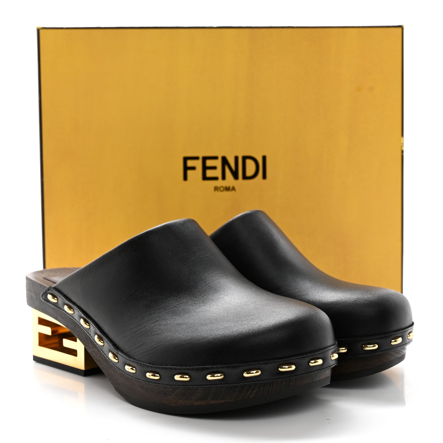 Vitello Baguette 25/60mm Clogs 37 Black