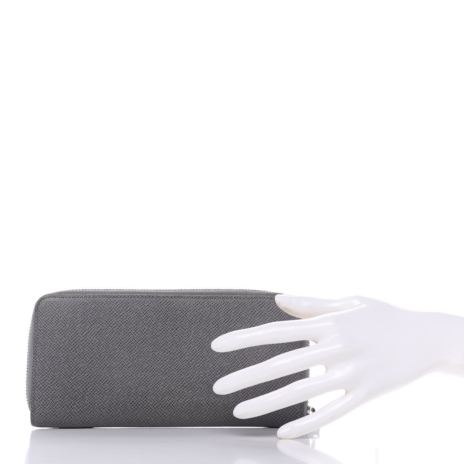 Louis Vuitton Taiga Vertical Zippy Wallet Glacier 2 of 10