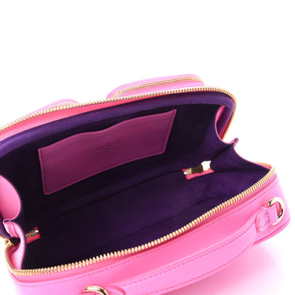 Louis Vuitton Calfskin Embossed Monogram Vuittamins Utility Crossbody Rose Violet 5 of 9
