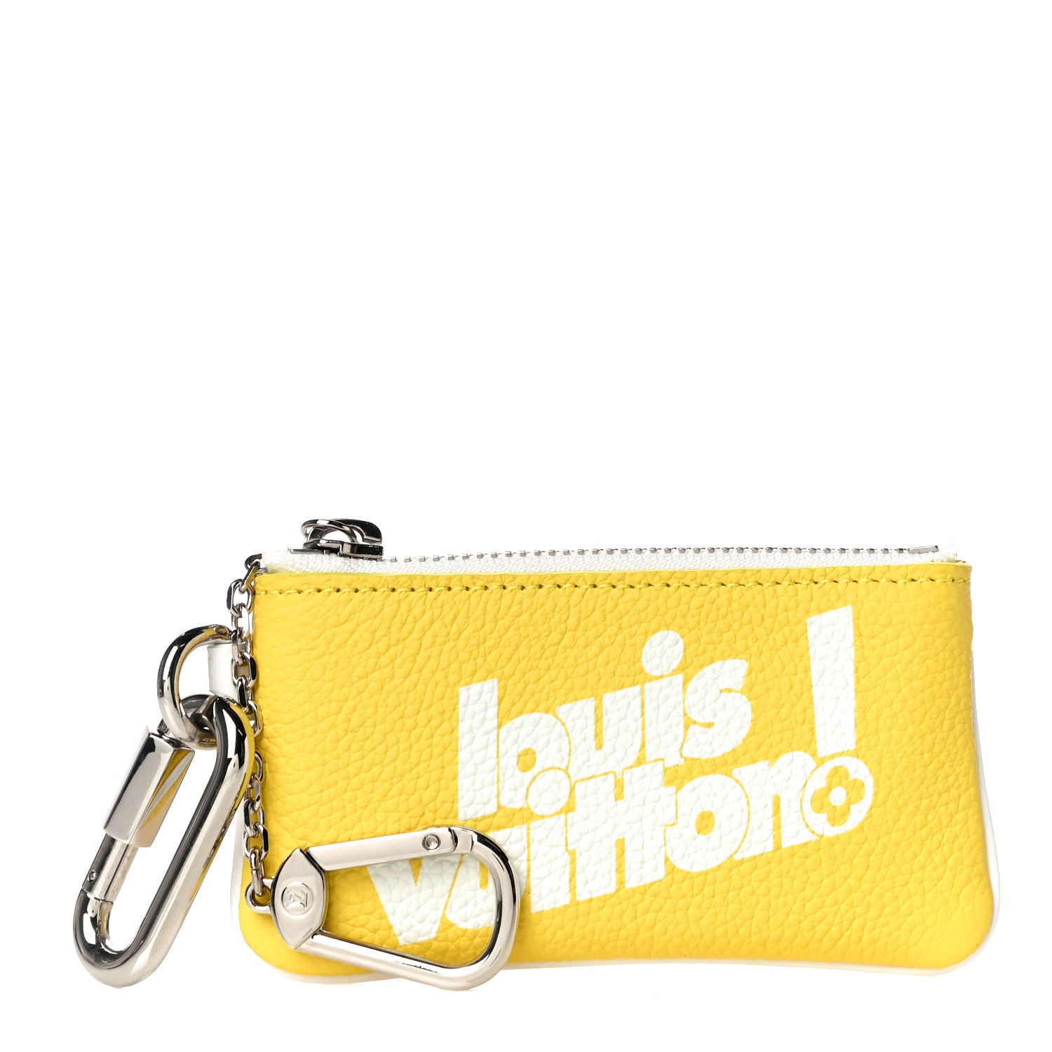 Louis Vuitton Calfskin Everyday LV Key Pouch Jaune 1 of 9