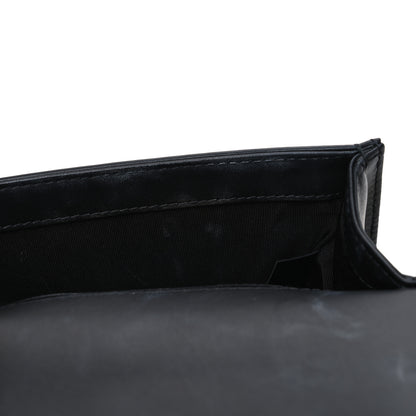 Chanel Lambskin Quilted Small Chain Around Boy Flap Black 12 of 15