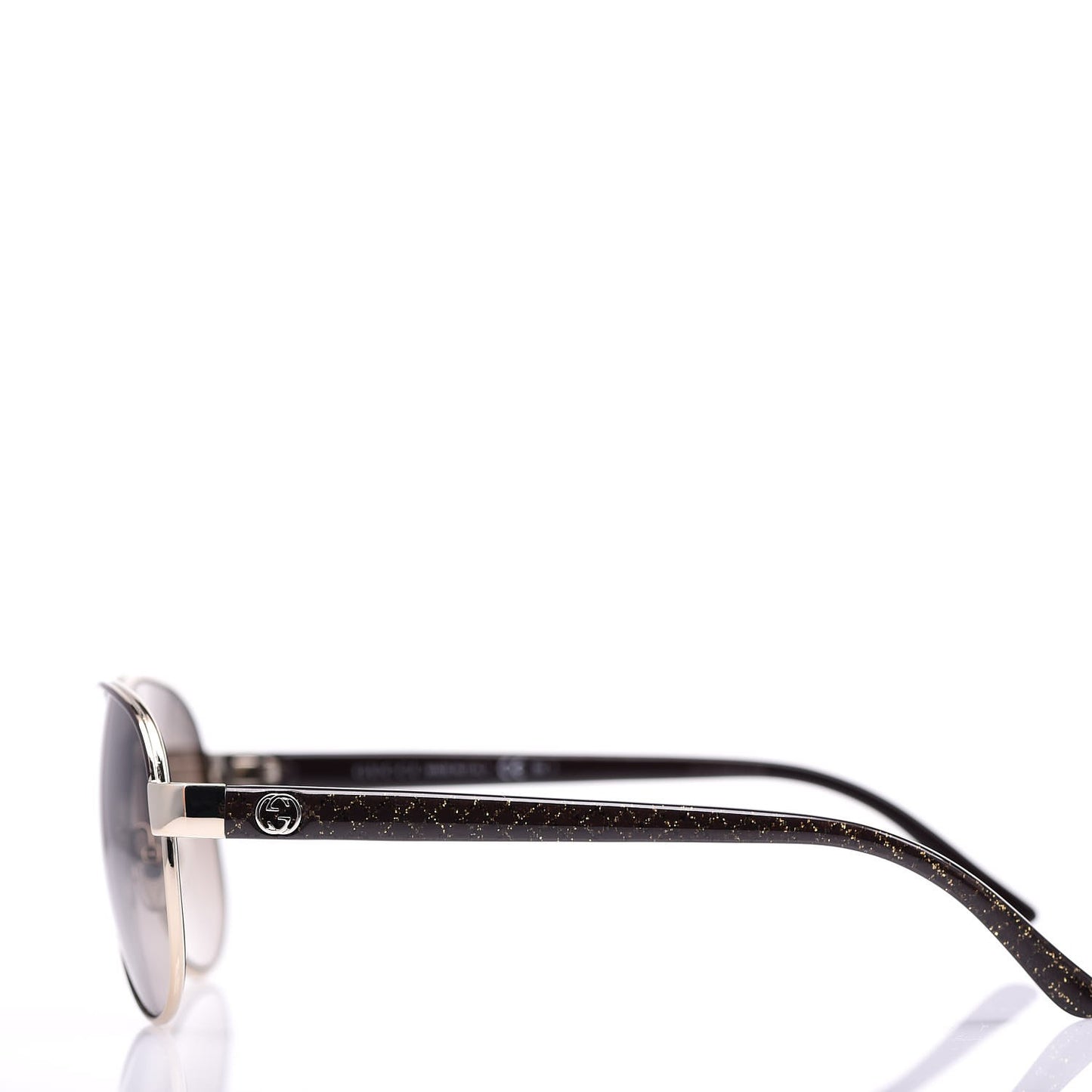 Glitter Aviator Sunglasses 4239/S Brown