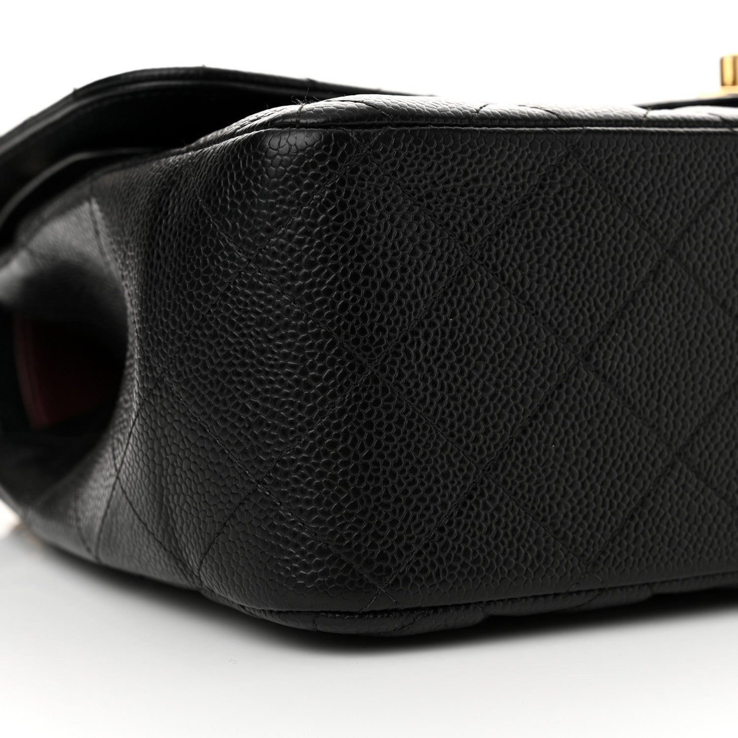 Chanel Caviar Quilted Jumbo Double Flap Black 9 of 14