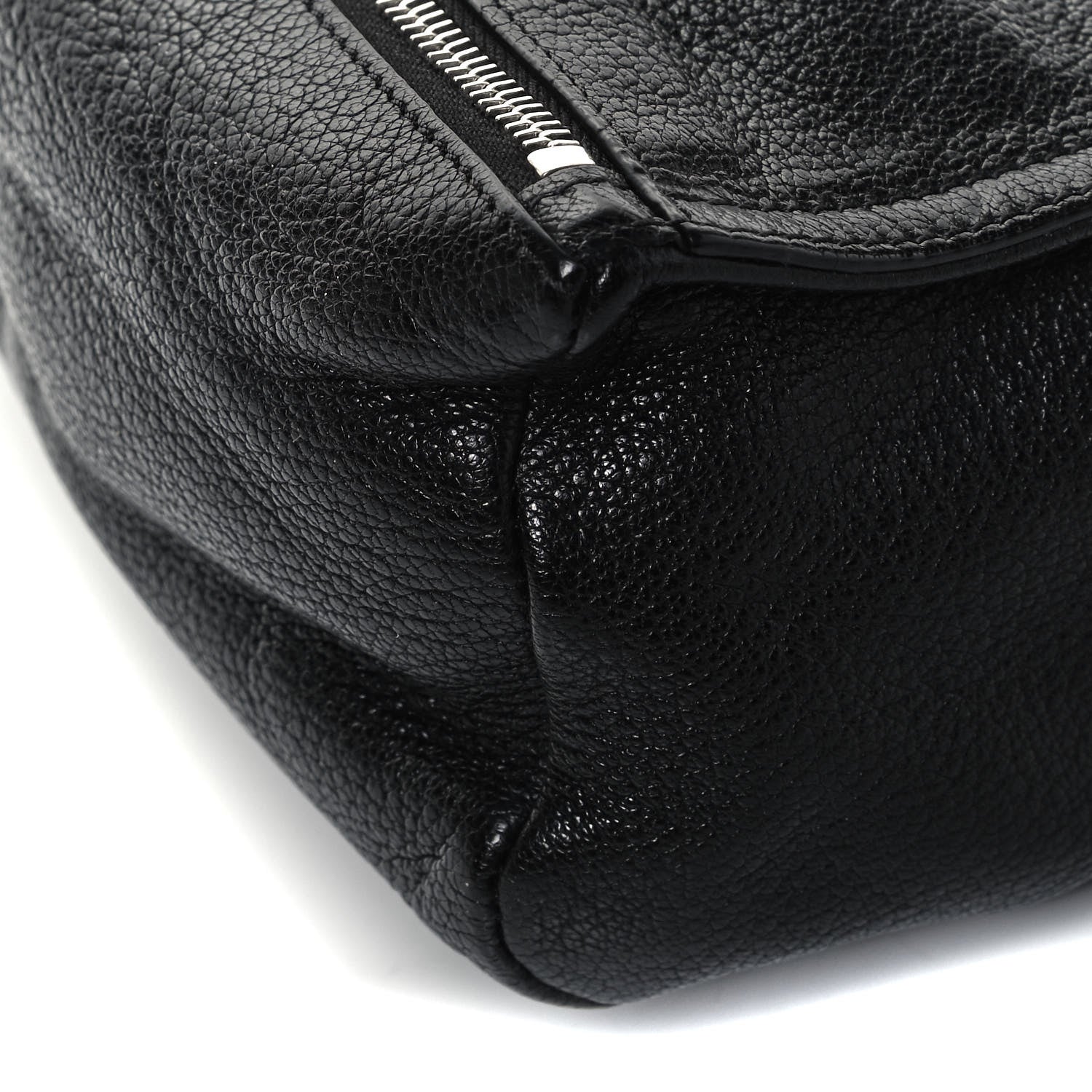 Givenchy Sugar Goatskin Pandora Wristlet Black 7 of 7