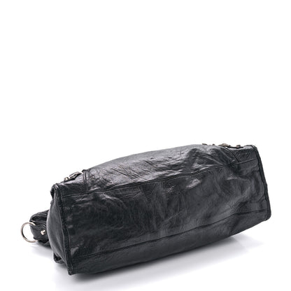Balenciaga Agneau Classic Silver Hardware City Black 4 of 13