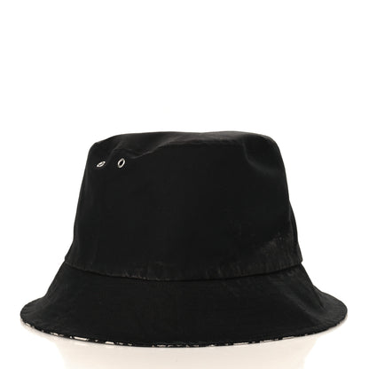 Christian Dior Oblique Reversible Teddy-D Brim Bucket Hat 58 Black 5 of 10