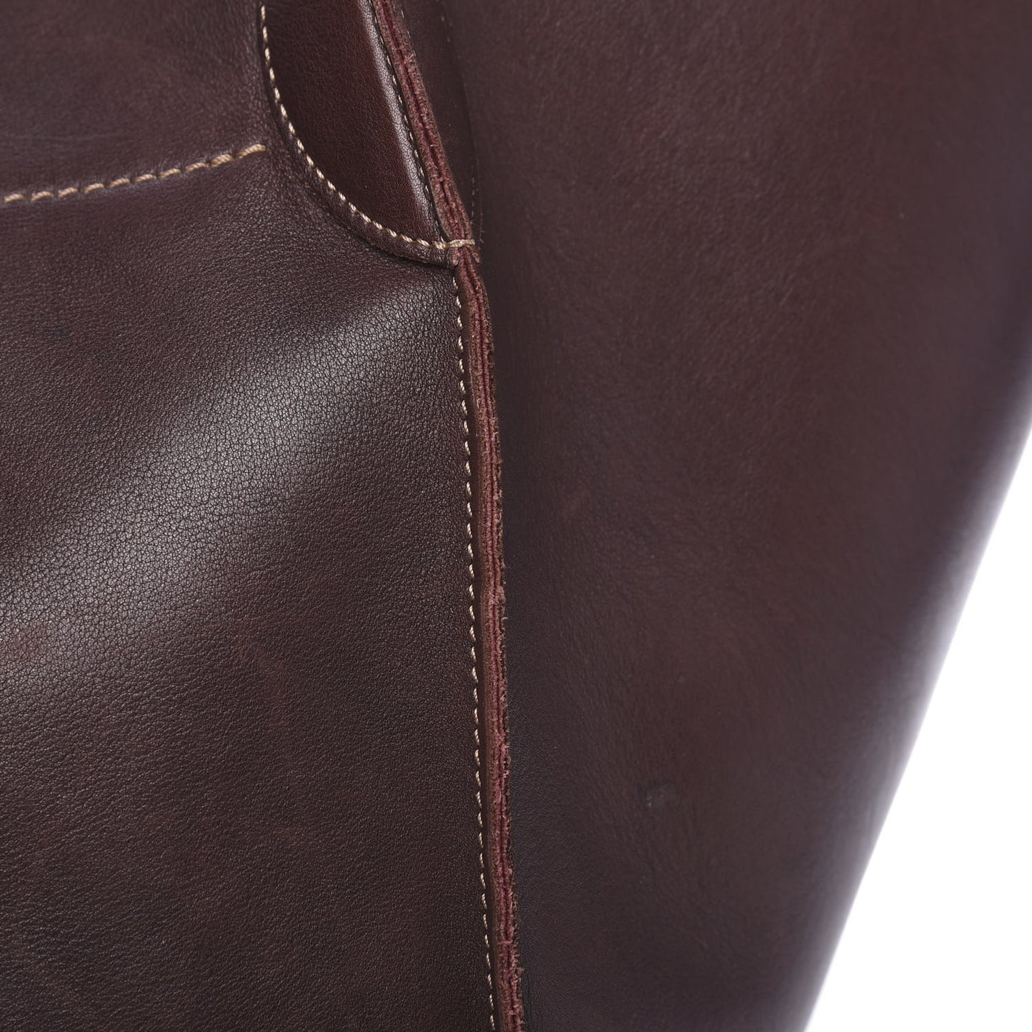 Supple Calfskin Medium Big Bag Brown