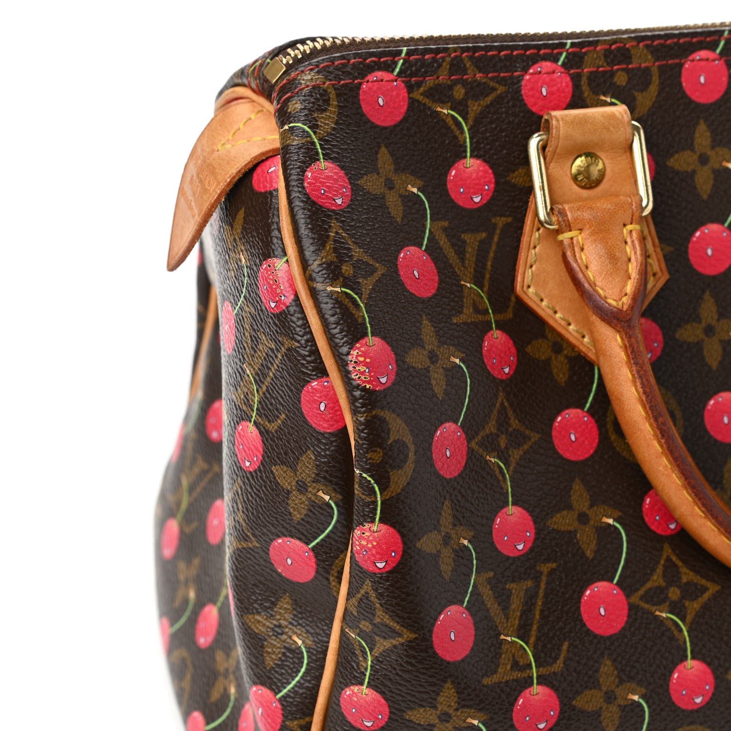 Louis Vuitton Monogram Cerises Speedy 25 14 of 22