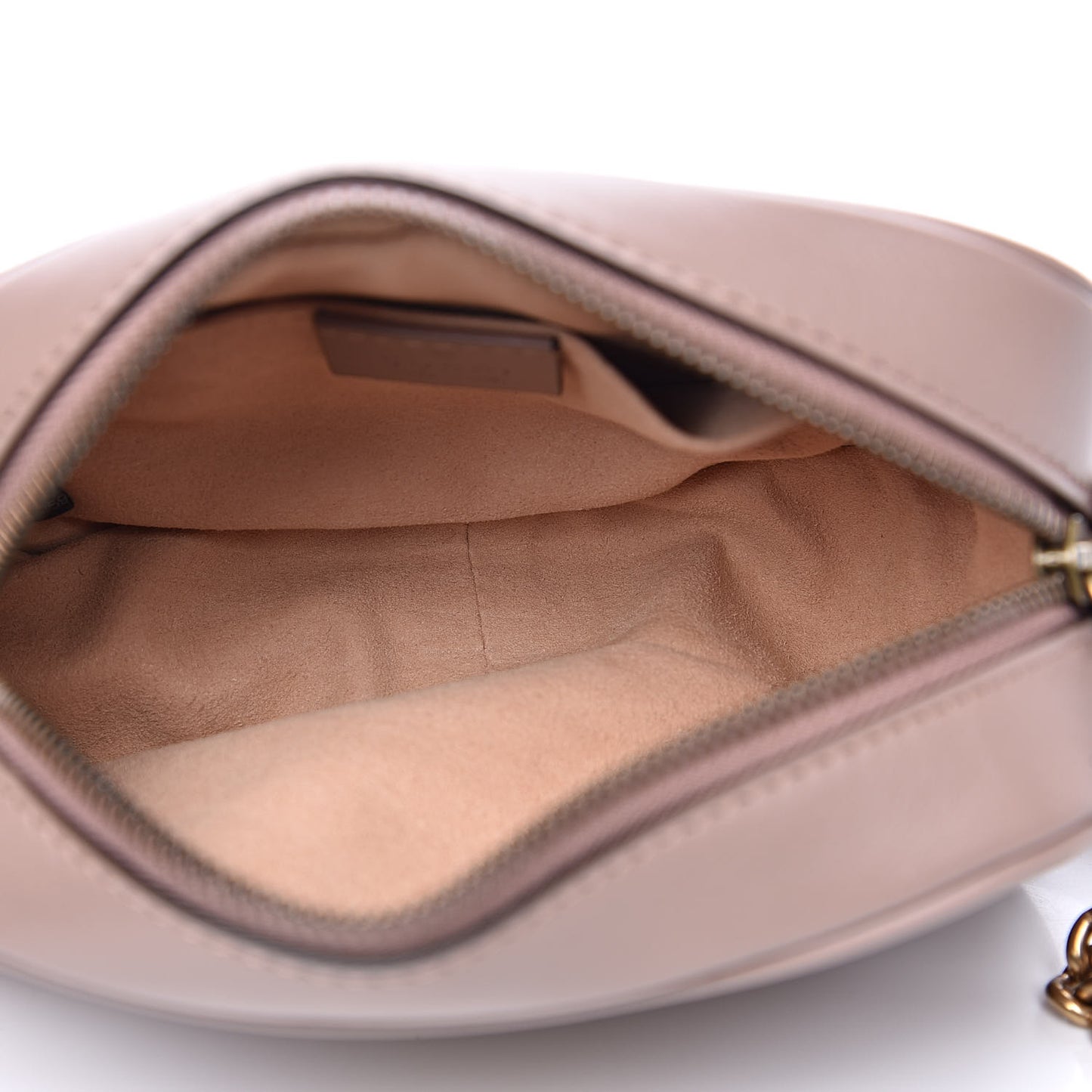 Calfskin Matelasse Mini GG Marmont Chain Shoulder Bag Porcelain Rose