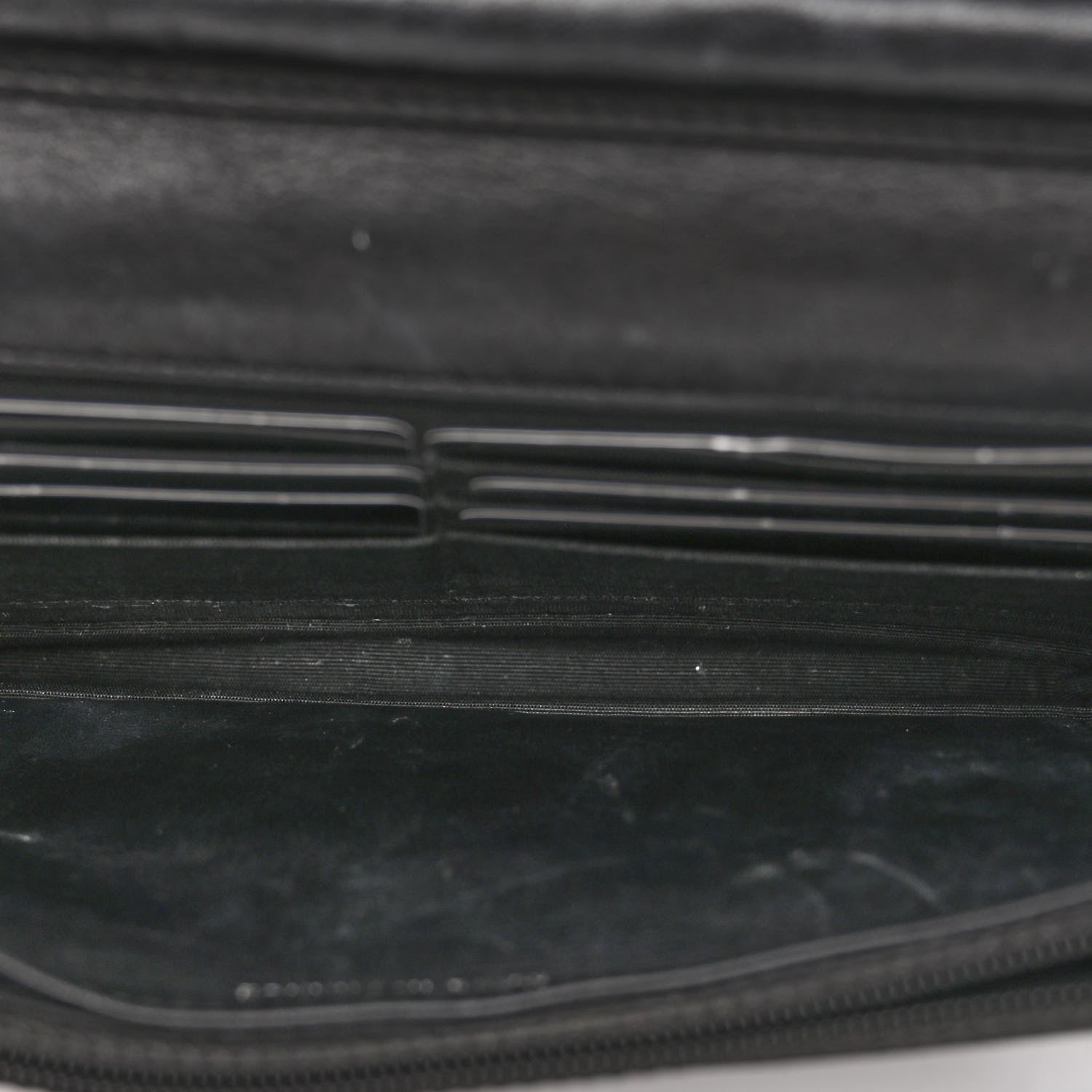 Chanel Patent Quilted Brilliant Wallet On Chain WOC Black 5 of 11