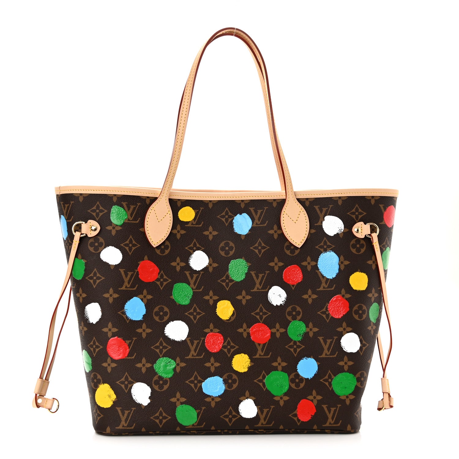 Louis Vuitton LV X YK Monogram Dots Neverfull MM 1 of 11