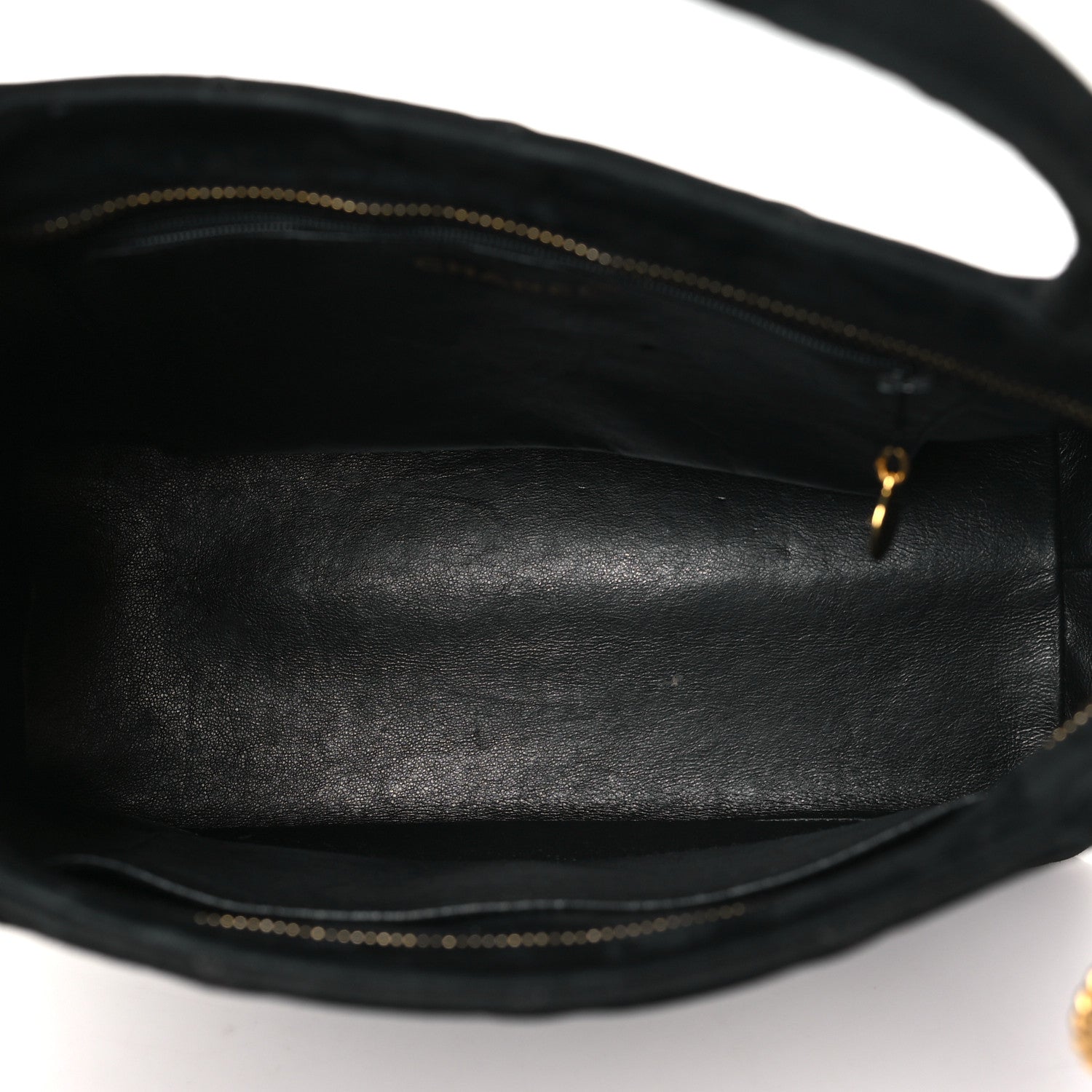 Chanel Suede Quilted Medallion Tote Black 4 of 12