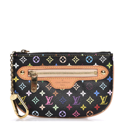 Louis Vuitton Monogram Multicolor Pochette Plate MM Black 1 of 7
