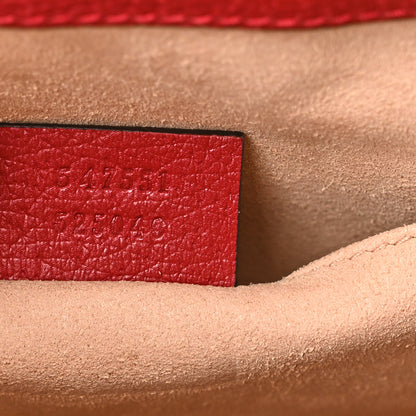 Gucci GG Supreme Monogram Flora Web Small Ophidia Tote Bag Red 10 of 10