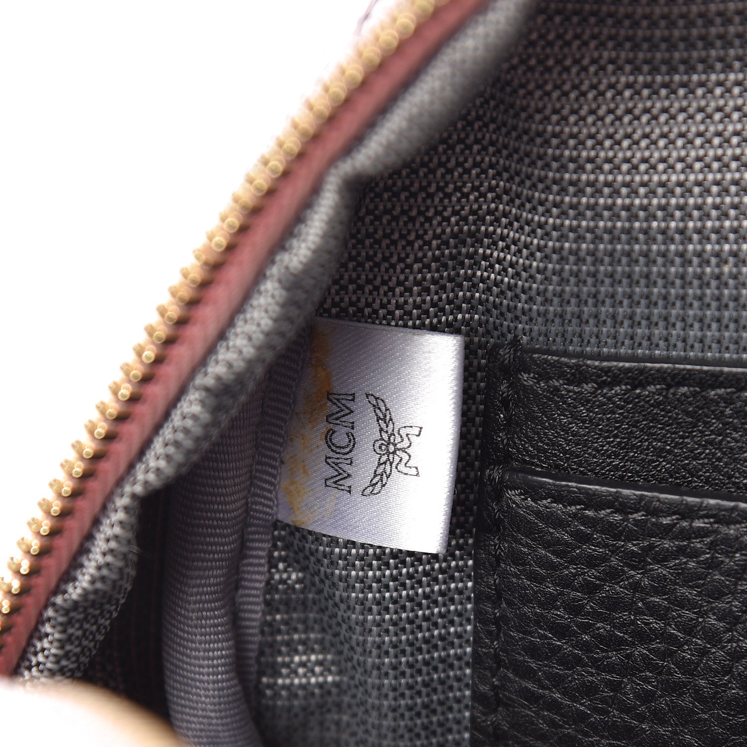 MCM Visetos Side Stud X-Mini Stark Backpack Pink 6 of 11