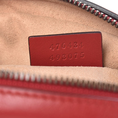 Gucci Calfskin Matelasse GG Marmont Belt Bag 95 38 Hibiscus Red 7 of 11