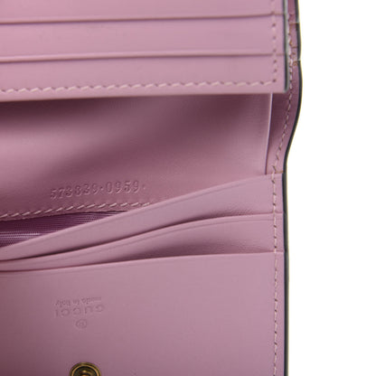 Gucci GG Supreme Monogram Strawberry Card Case 7 of 9