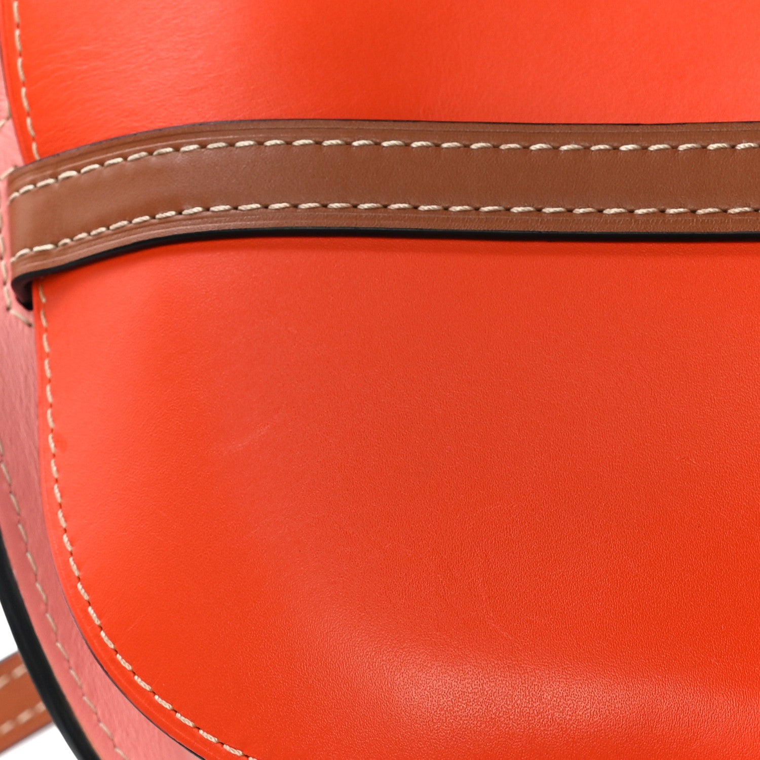 Loewe Calfskin Small Gate Crossbody Bag Orange Blossom 13 of 16