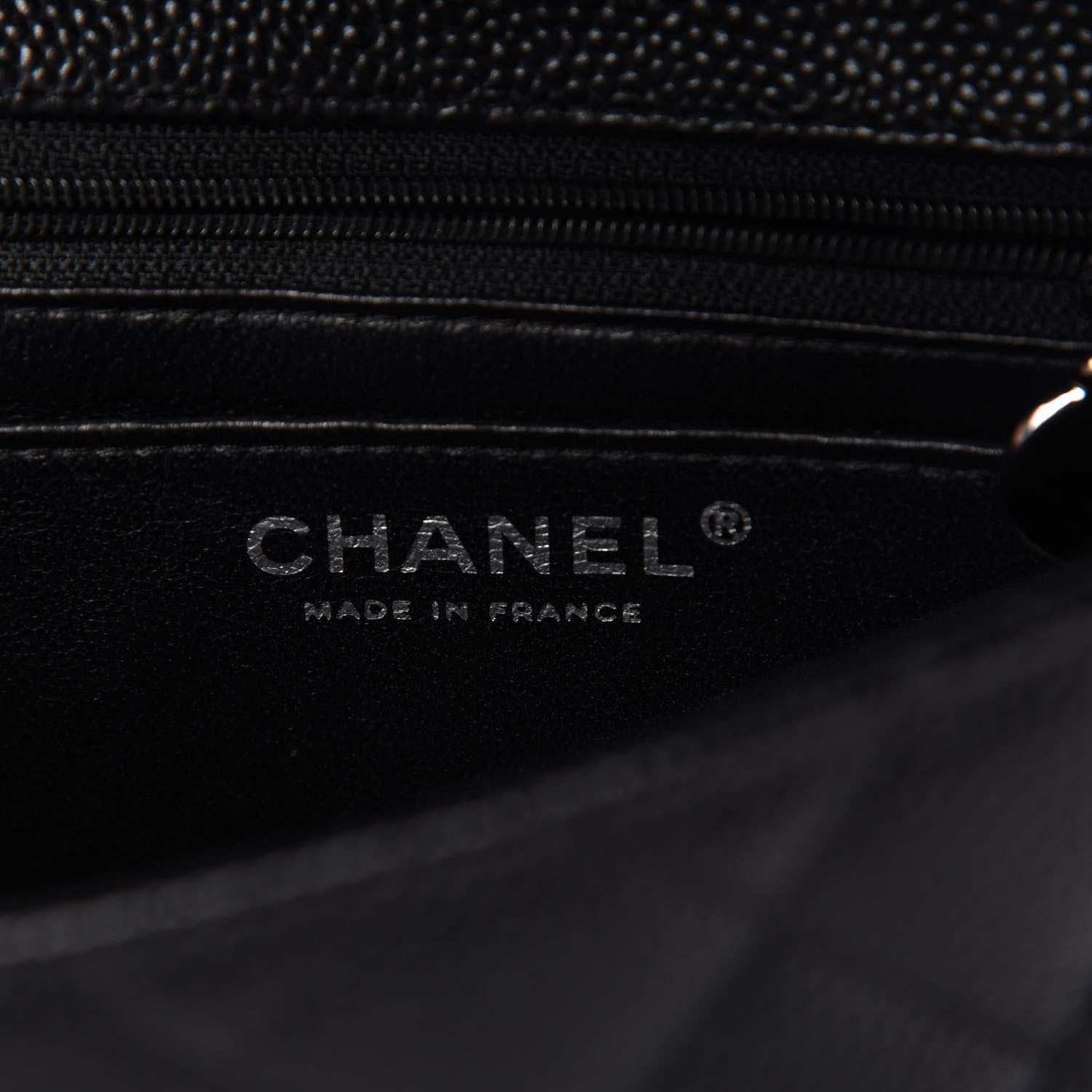 Chanel Caviar Quilted Mini Square Flap Black 8 of 10
