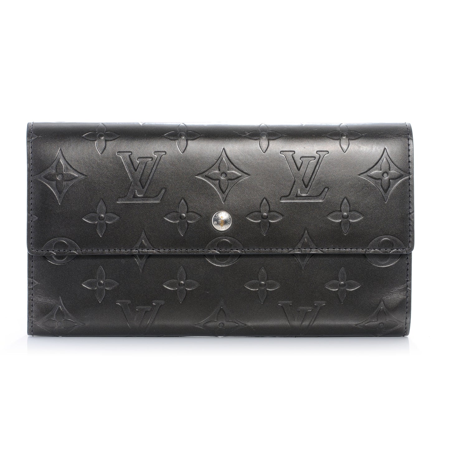 Mat Monogram Porte Tresor International Black
