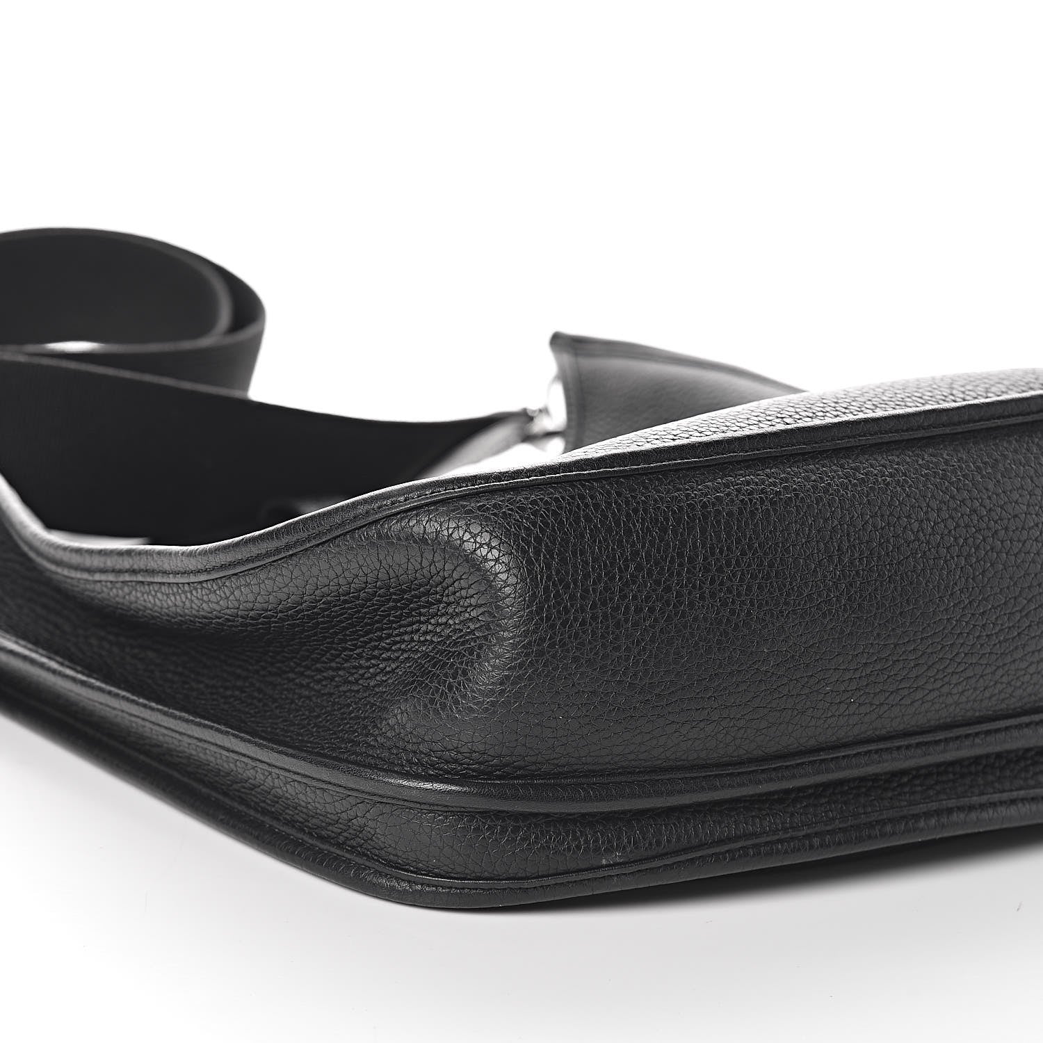 Hermes Taurillon Clemence Evelyne III GM Black 8 of 10
