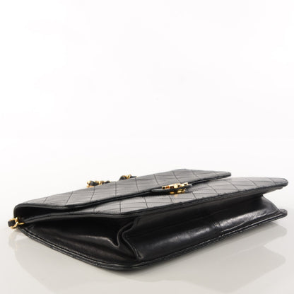 Chanel Lambskin Quilted Medium Single Flap Black 4 of 8